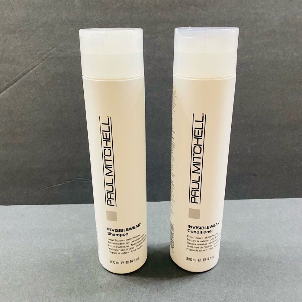 Paul Mitchell Invisiblewear Shampoo 10.14 oz & Conditioner 10.14 oz Comb…